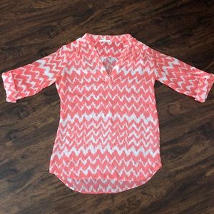 Chevron 3/4 sleeve
